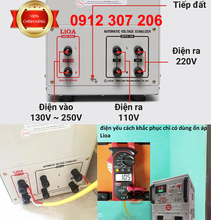 CÁCH LẮP ĐẶT SỬ DỤNG LIOA 5KVA SH