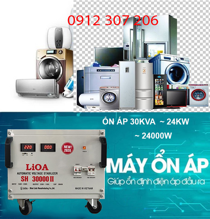 LIOA 30KVA SH-TINH RA 24KW=24000W